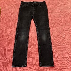 Vans teen boys 16 yrs W28L29 Dark Black Skinny Jeans